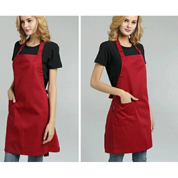 Baru - Plain Apron Apron Polos Apron Celemek Barista Cafe Chef Waiters