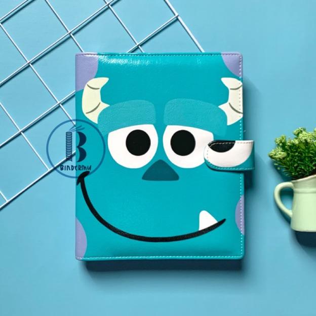 

BINDERMU READY BINDER MOTIF SULLIVAN MONSTER INC PRINTING KULIT MULTIRING 20RING A5 26RING B5 TERLARISS...,,,,,
