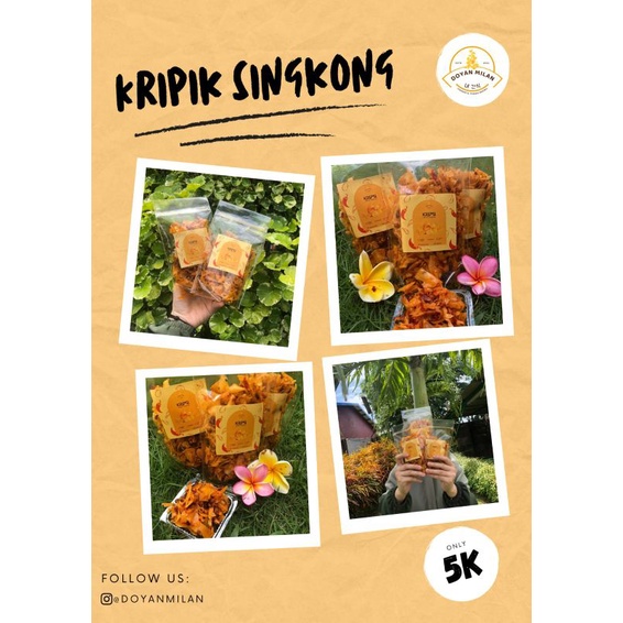 

Keripik Singkong Pedas Manis