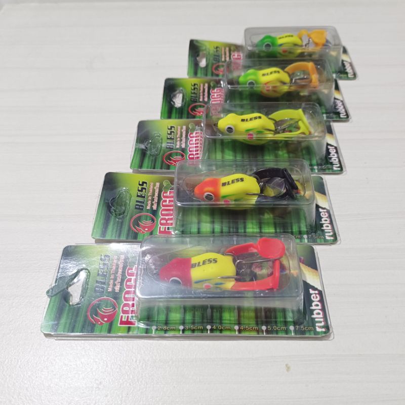 Lure Soft Frog Bless Froggy Rubber Leg