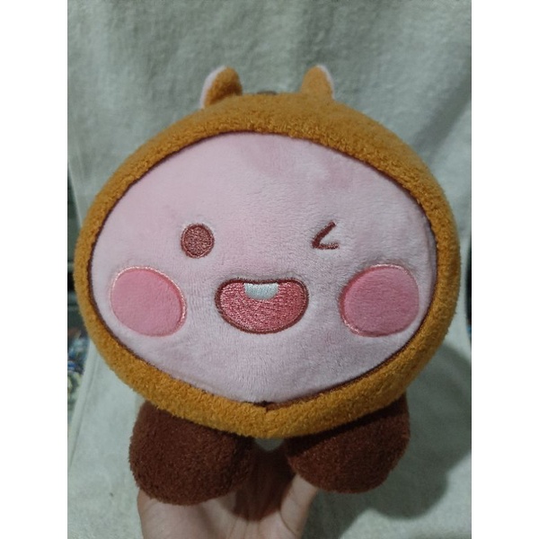 Boneka Apeach Kakao kostum Tupai