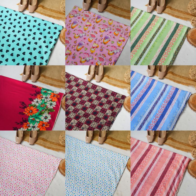 Kain Katun Jepang Lokal Kode B