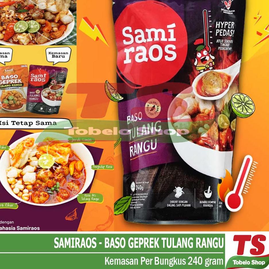 

STAR BASO GEPREK TULANG RANGU SAMIRAOS / SAMIRAOS RANGU / SAMI RAOS GEPREK RANGU / BASO ACI TULANG RANGU