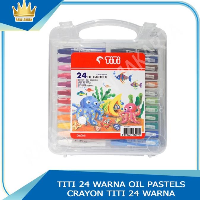 

Crayon / Krayon TITI 24 Warna Oil Pastels