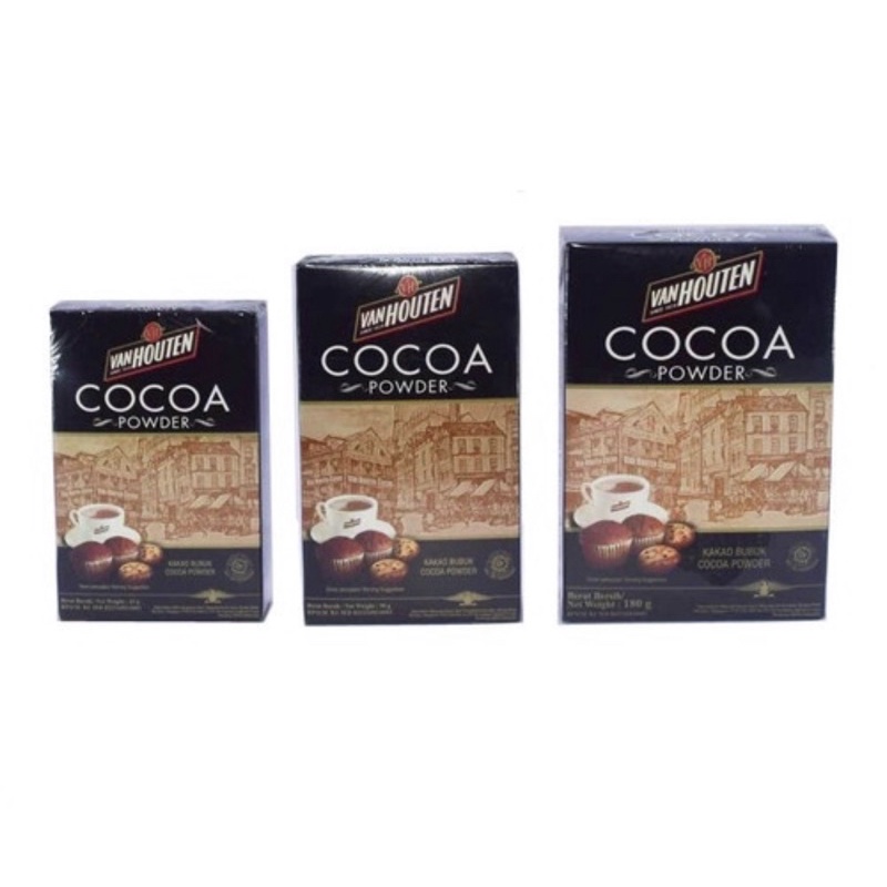 

Van Houten Cocoa Powder 45gr / Coklat Bubuk Van Houten 45g