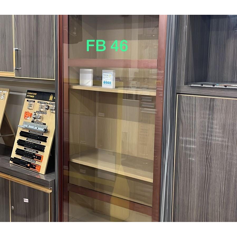 NEW FIT FB46 ALUMINIUM PROFILE ALUMINIUM LIST PALANG KACA FB 46