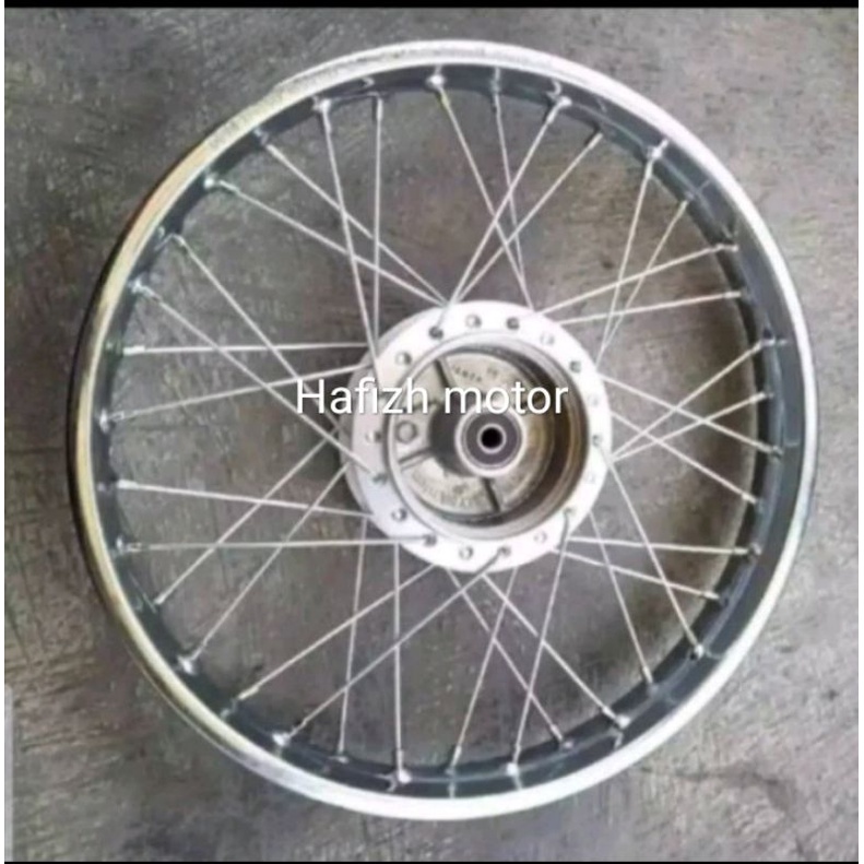 Velg belakang tromol belakang plus velg second supra fit new