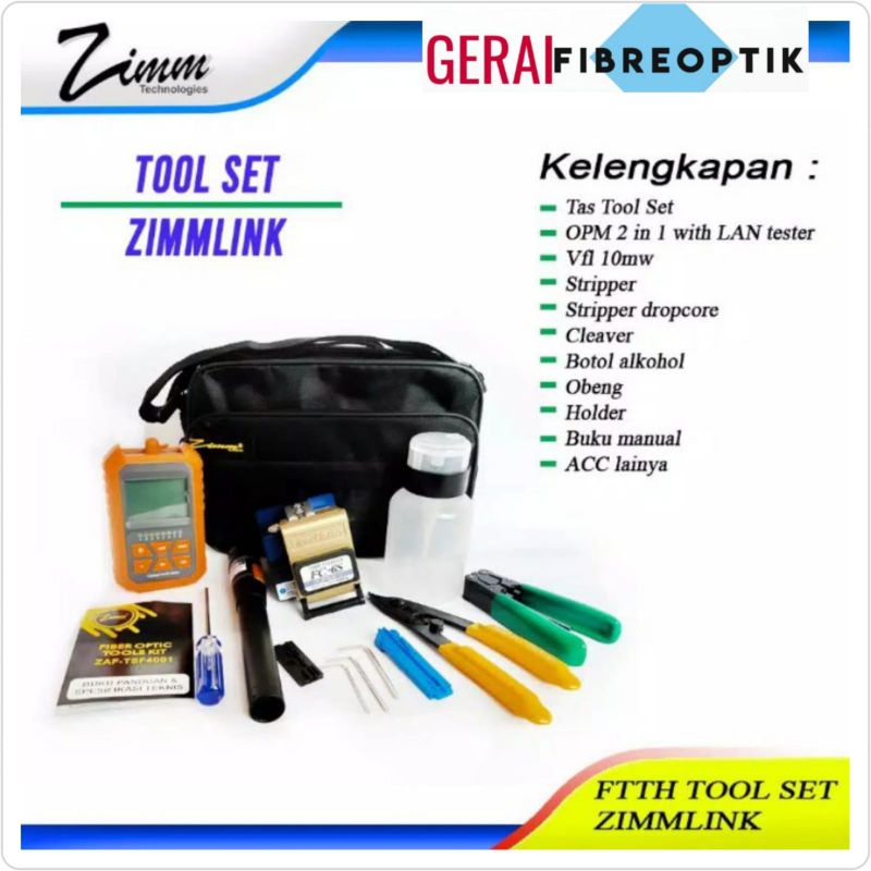 FTTH Tool Set Alat Kerja Fiber Optik