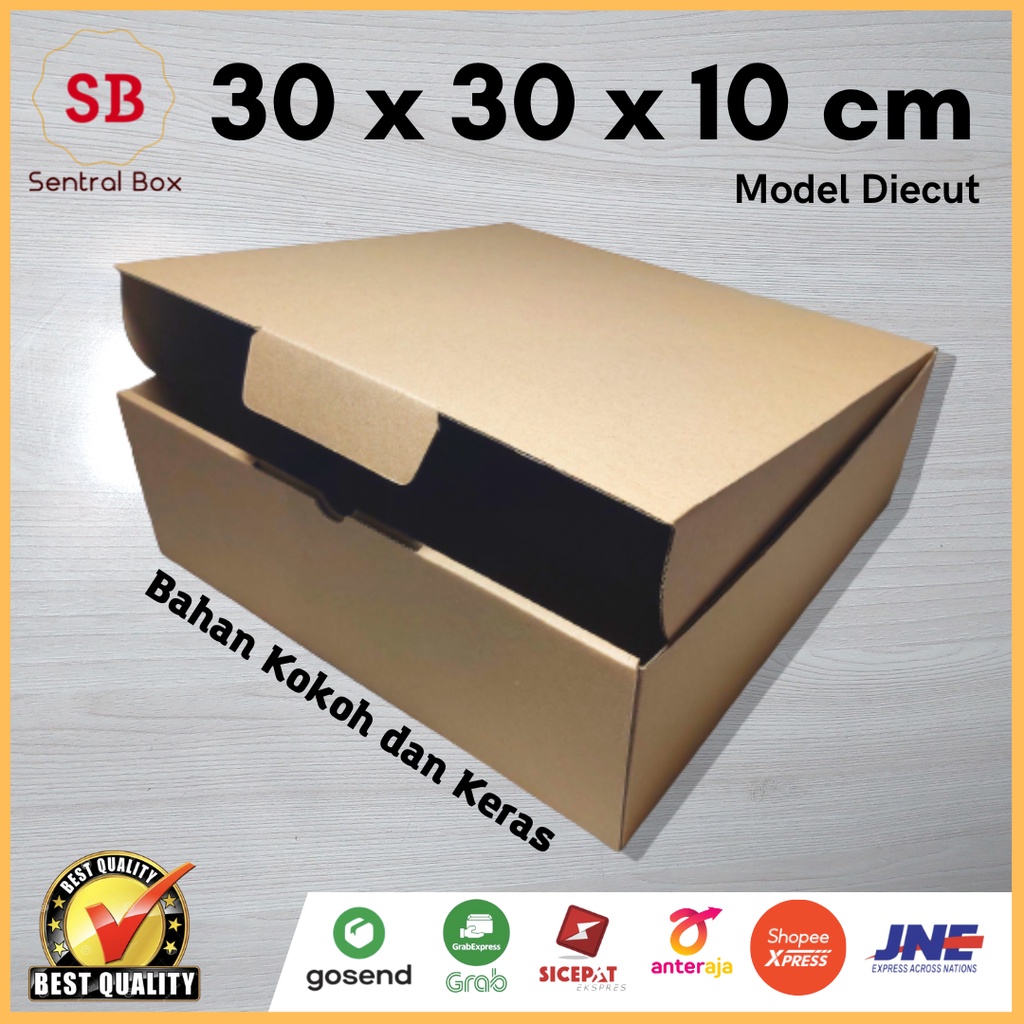

( Min. order 5 pcs Kardus. 30 x 30 x 10 cm..........Die Cut ( untuk pembelian di atas 10 pcs harga lebih murah )