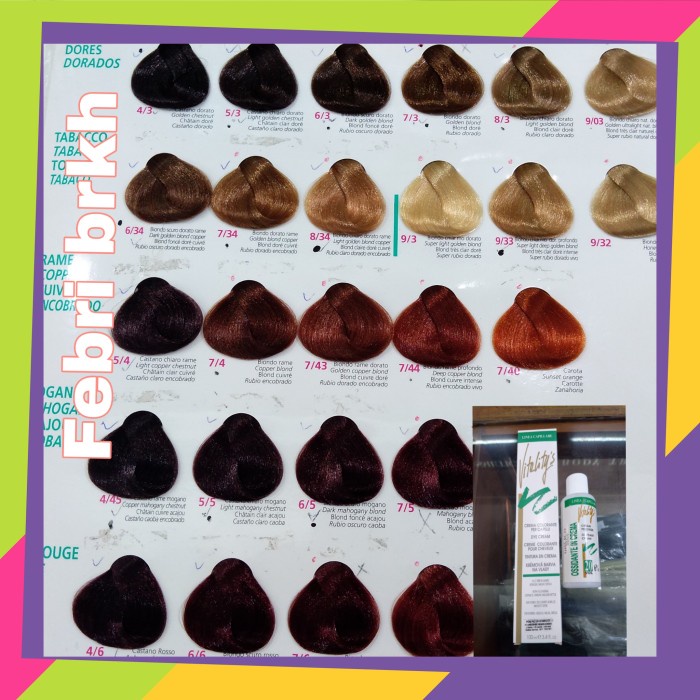 VITALITY S VITALITYS DYE CREAM CAT RAMBUT 100ML