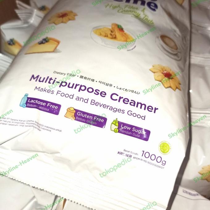 

Ellenka Fiber Creme Multi Purpose Creamer [1000 Gr / 1 Kg]