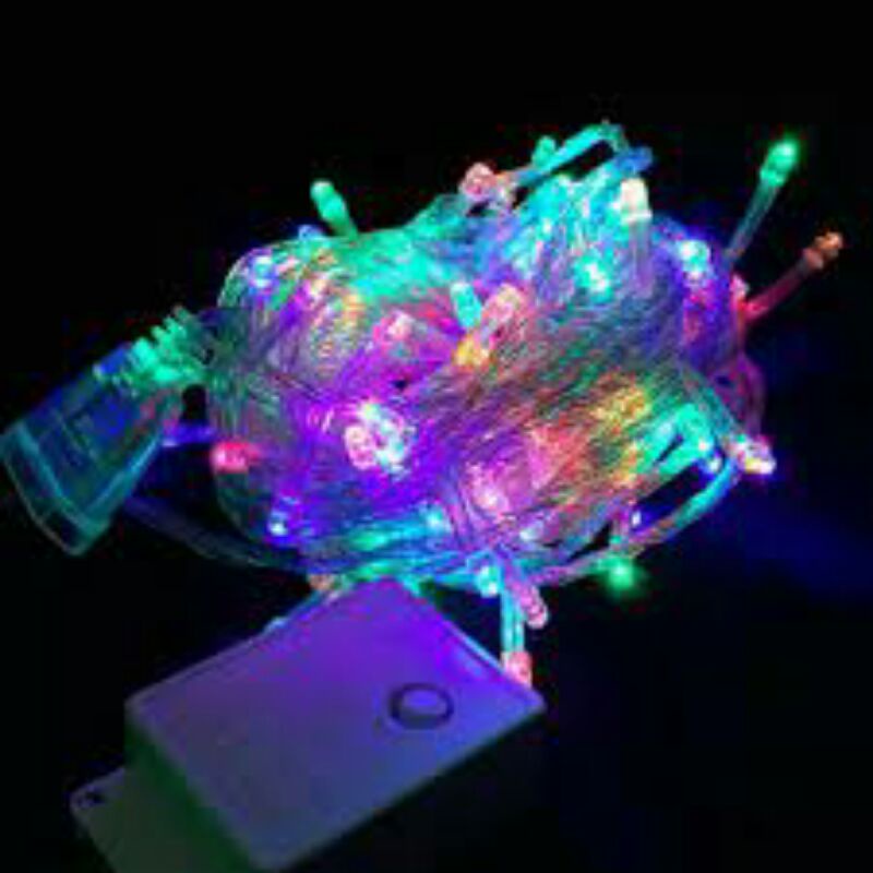 Lampu Hias Led Pohon Natal Kabel Hitam