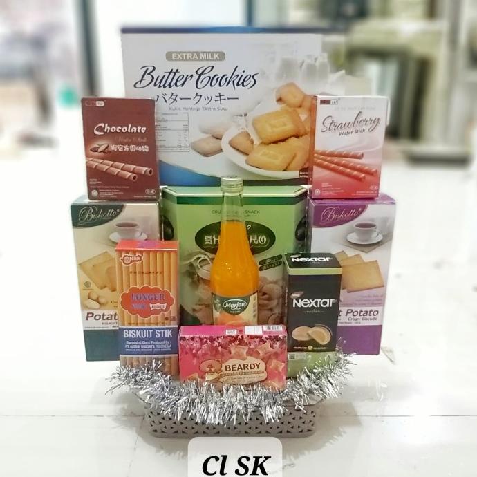 

Parcel Snack Parsel Lebaran Hampers IDUL FITRI, Natal, Tahun Baru - S