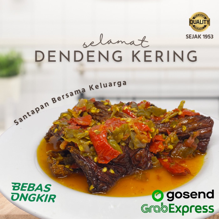 

⭐BISA COD⭐ Dendeng Sapi Kering Selamat Padang Makanan Siap Saji - 500 gram