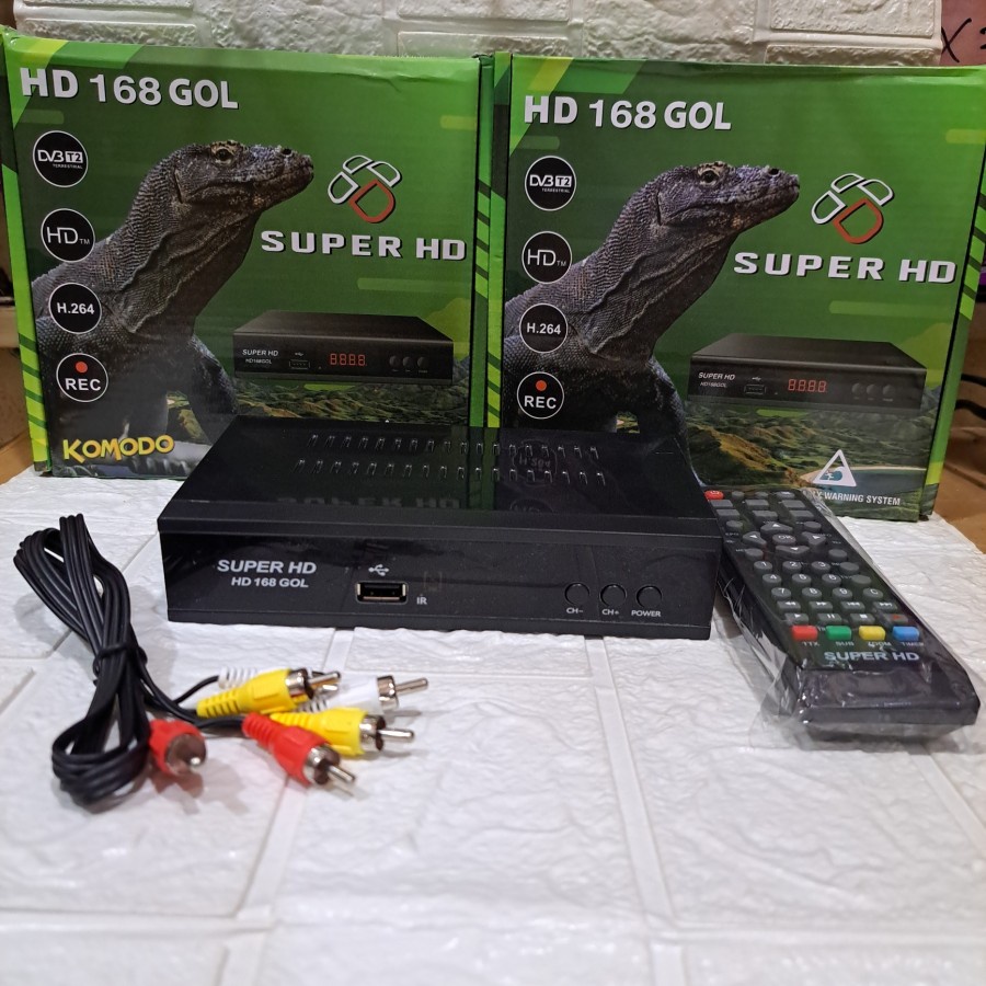 Set Top Box Digital Super HD 168 GOL Receiver Digital