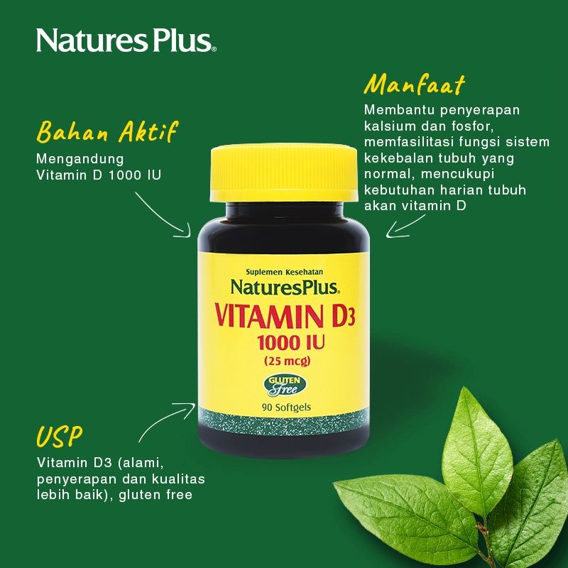 Nature's plus Vitamin D3