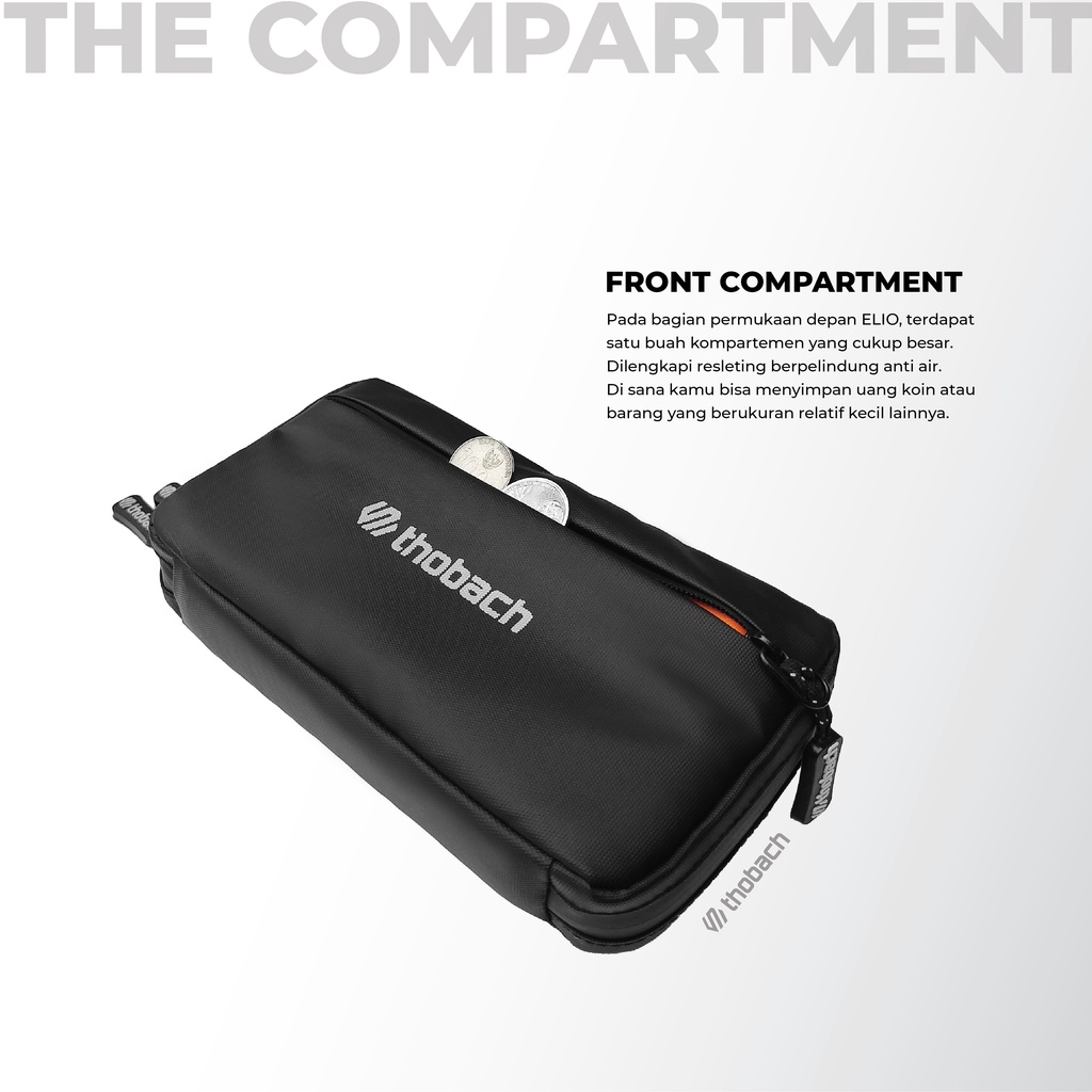 THOBACH - SLING POUCH WATERPROOF ELIO SLING PHONE SELEMPANG HAND BAG ANTI AIR DOMPET PRIA WANITA