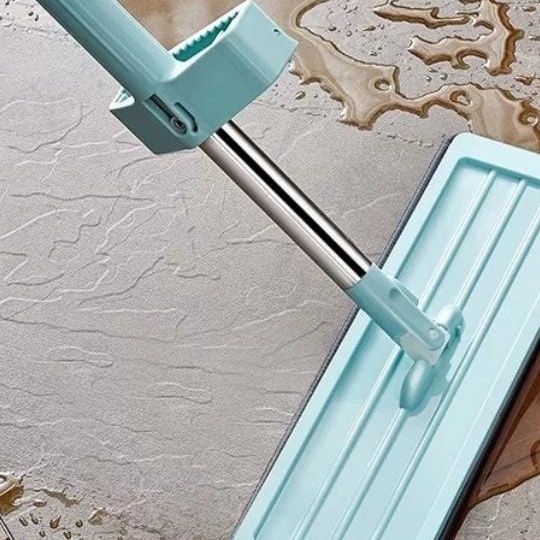 SGS Alat Pel Lantai Tarik Microfiber Ultra Mop Lap Pel  Diputar 360