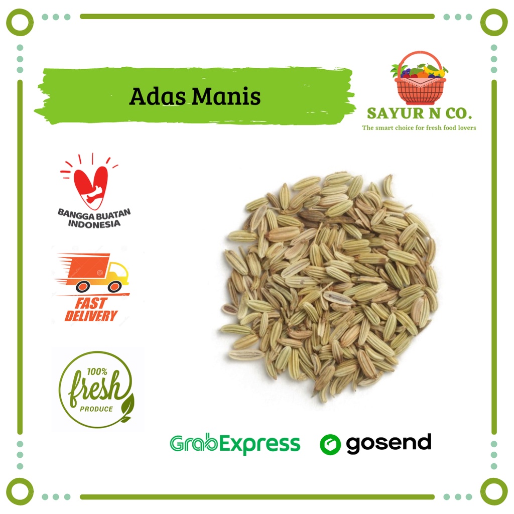 

Rempah Adas Manis 25gr | Sayur N Co Bekasi