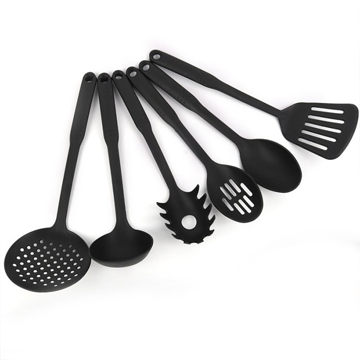 GOS  -E201- Spatula 6 in 1 / Peralatan Masak Spatula 6pcs / Spatula 6 pcs Anti Panas