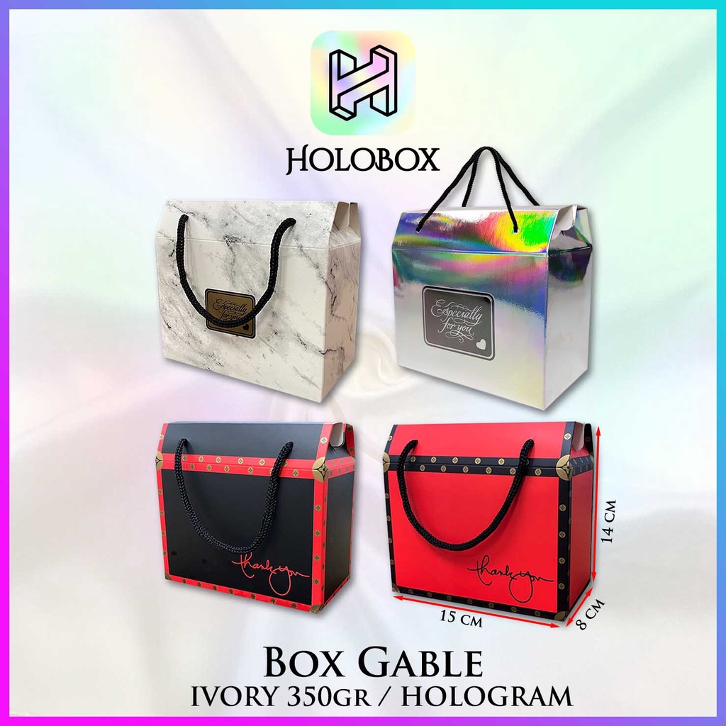 

Kotak Souvenir / Gable / Hadiah / Kado / Gift / Dus / Box / Packaging / B16