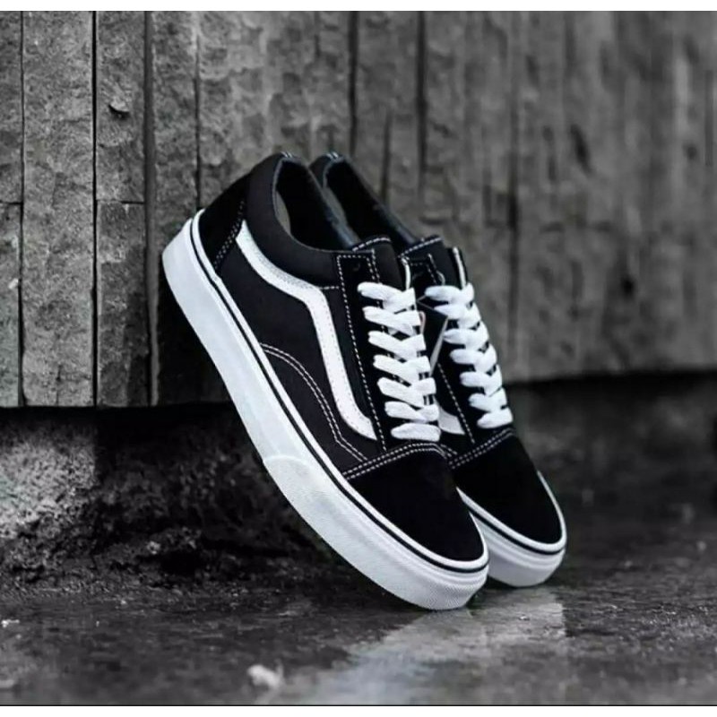 COD SEPATU VANS OLD SKOOL/SEPATU PRIA DAN WANITA/SEPATU SNEAKERS CANVAS PREMIUM SOL KARET SZ 36_44