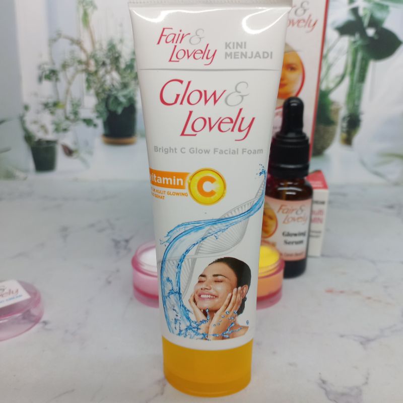 (VIT C) PAKET FAIR LOVELY 5IN1 FACIAL FOAM VIT C