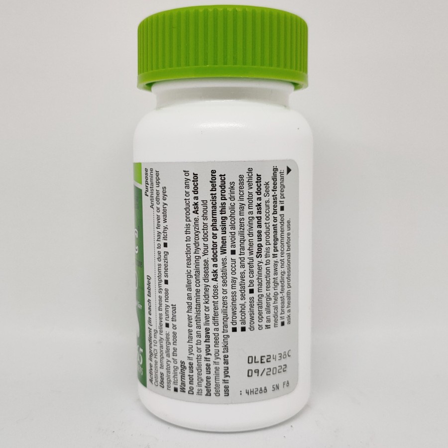 Kirkland Signature Allergy Aller-Tec 365 Tab Antihistamine