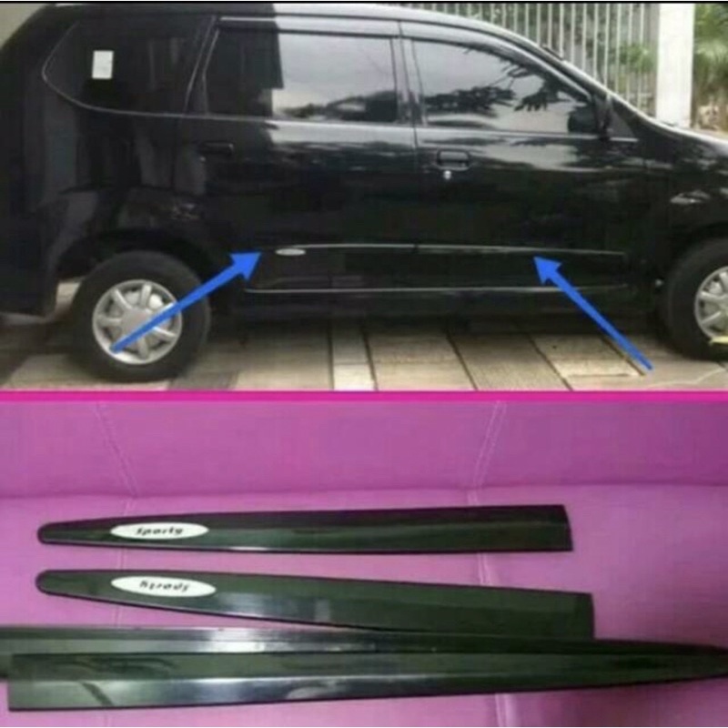 List body xenia list body pintu samping xenia