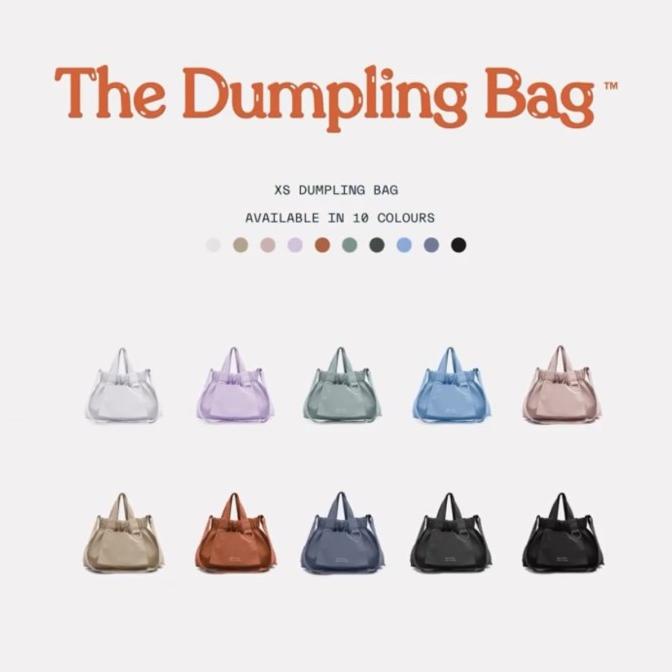 BEYOND THE VINES XS Dumpling Bag/nylon tote bag/tas selempang nilon