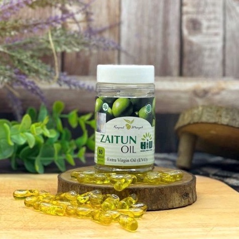 HIU Zaitun 60 Kapsul - Extra Virgin Oil