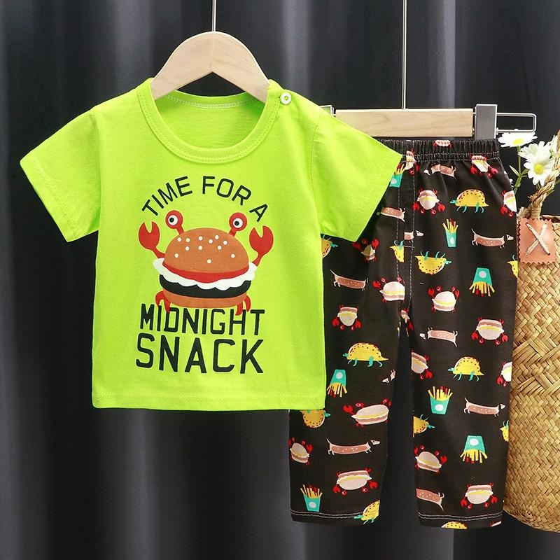 READY STOK!!! baju setelan import anak unisex usia 0-2 tahun lucu karakter / setelan bayi kekinian premium