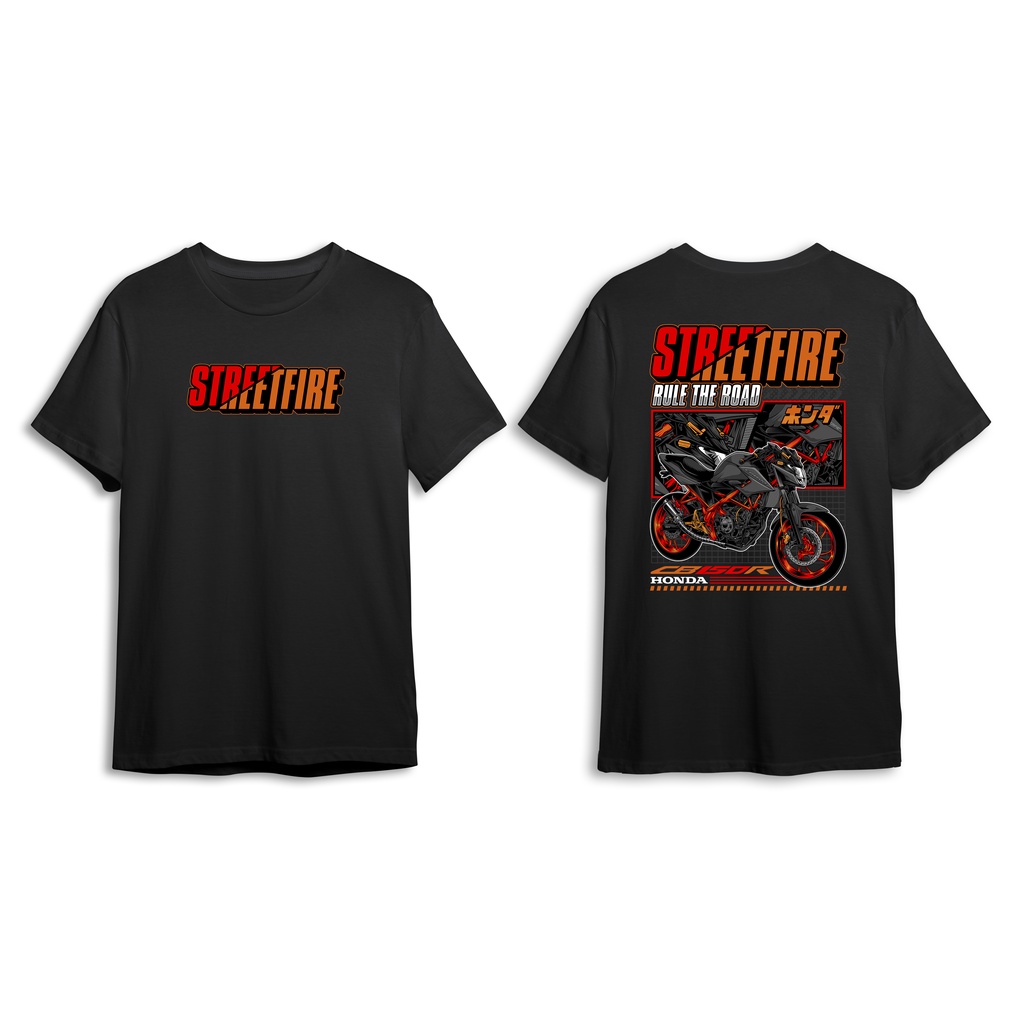 KAOS HONDA CB 150R STREETFIRE BAJU MOTOR CB150R PRIA WANITA