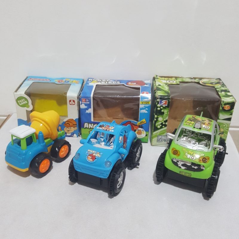 Mainan mobil 3in1 (Angry Bird, Ben10, truk)