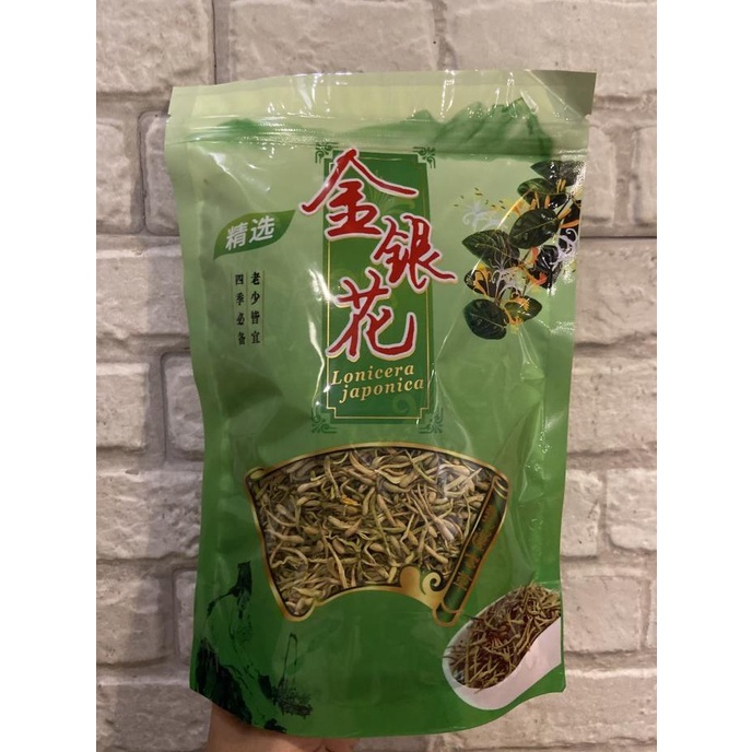 

Jin yin hua 100gr / honeysukle / Kim nyun Hua / teh bunga