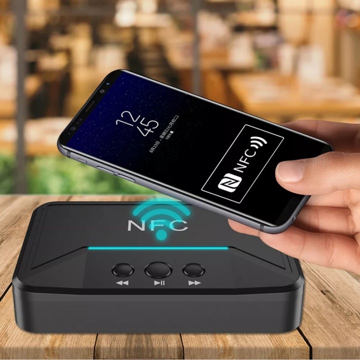 18 BT200 - Music NFC Desktop Bluetooth 5.0 Wireless Receiver