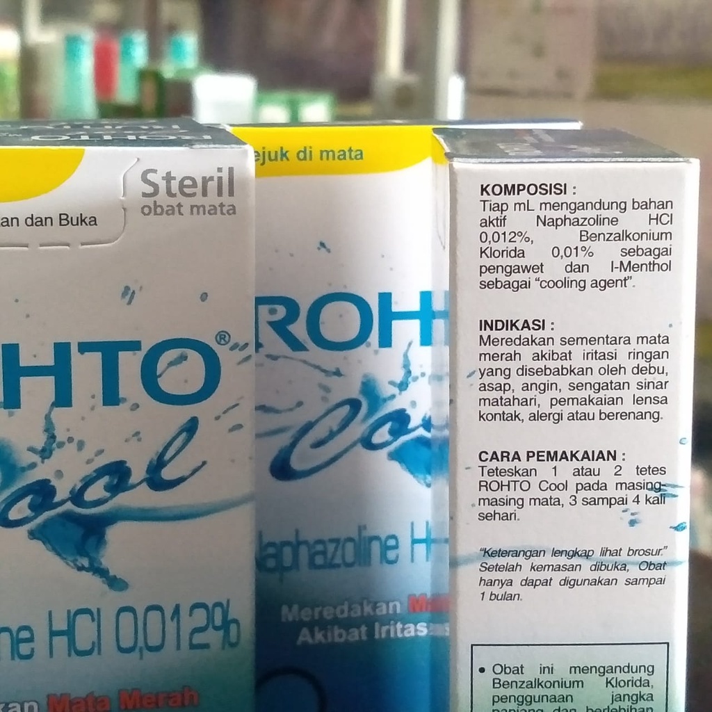 ROHTO COOL 7ML TETES MATA STERIL