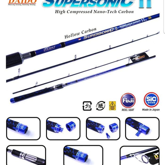Joran Spinning Daido Supersonic ll | Joran Pancing Daido