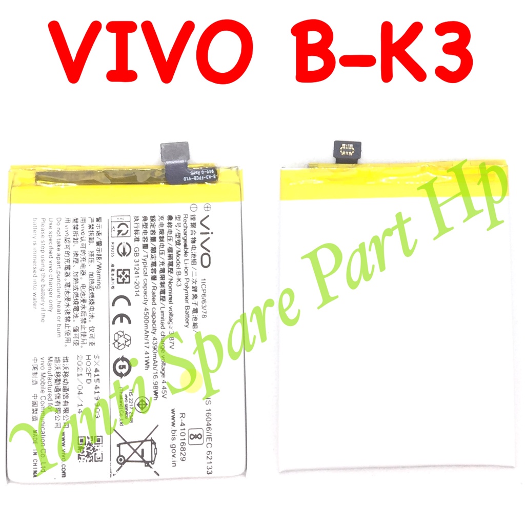 Baterai Vivo S1 S1 Pro B-K3 BK3 Original New