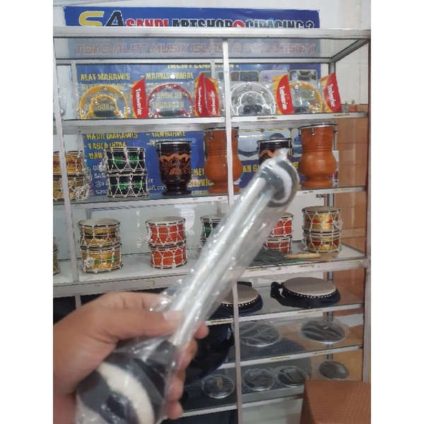 stik bass hadroh bahan alumunium