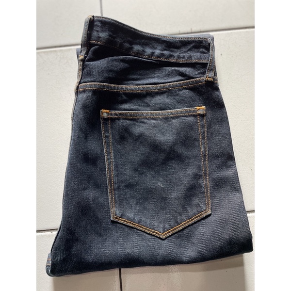 Celana Jeans Denim Second Bekas Branded Pl Rage Blue Selvedge Size 29 Fit 31