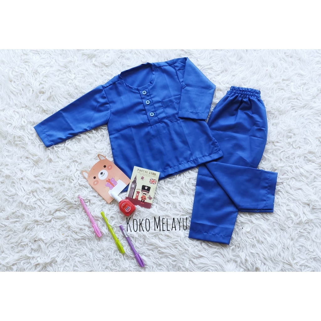 KOKO MELAYU ANAK/ BAJU KOKO / BAJU MALAYSIA / SETELAN ANAK MUSLIM / BAJU NEWBORN / KOSTUM PHOTO BAYI