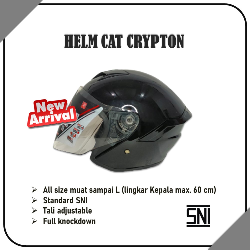 HELM JITSU CRYPTON MERK CAT MURAH