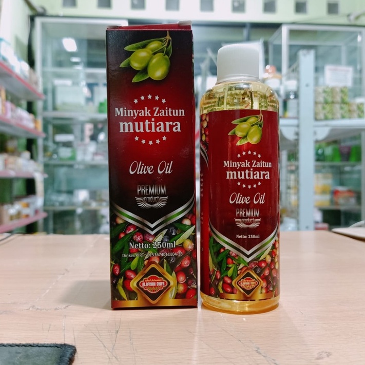 

Minyak Zaitun Mutiara Olive Oil Premium Isi 250 ml