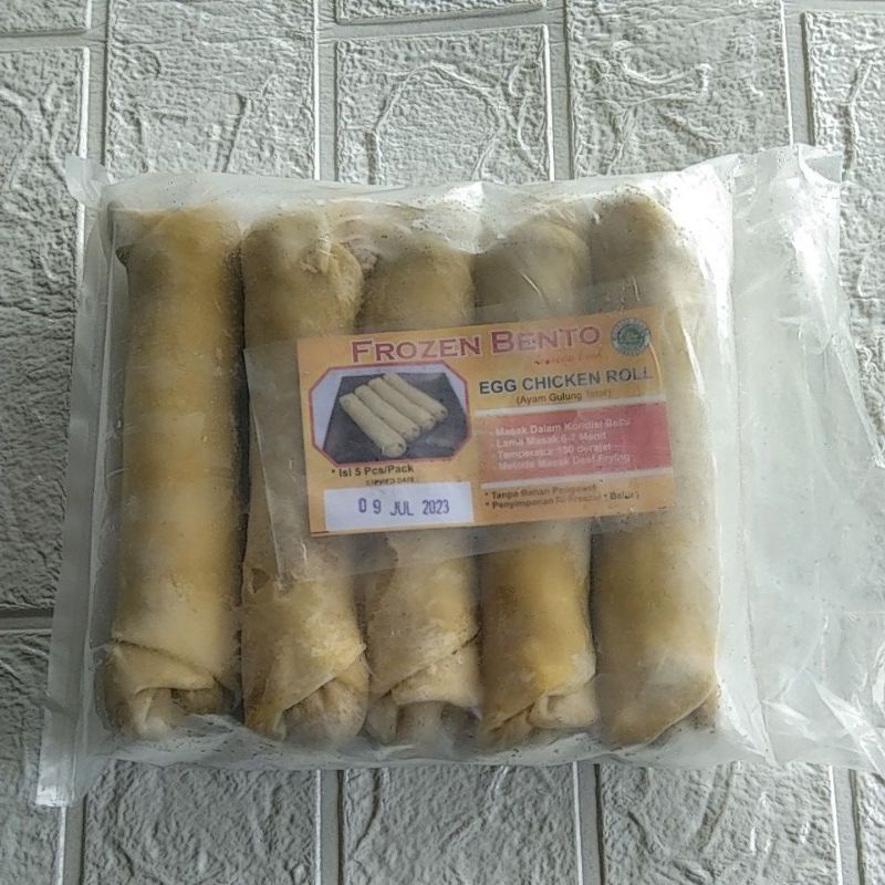 

Eggroll Jumbo Frozen bento isi 5pcs