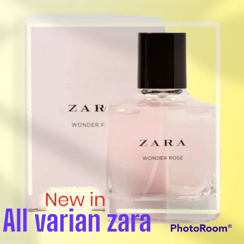 parfum refil varian zaara ukuran 30ml 50ml 100ml parfum wanita tahan lama