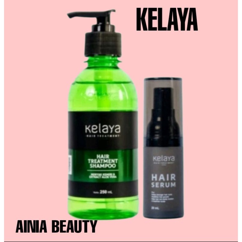 KELAYA SHAMPOO & KELAYA HAIR SERUM