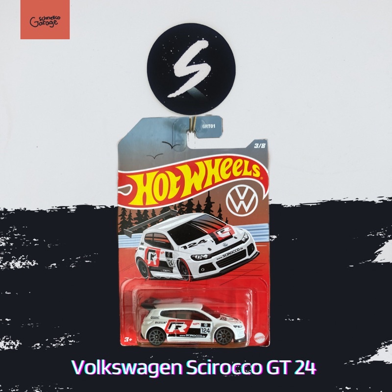 Hotwheels Volkswagen Scirocco GT24 Diecast Series VW