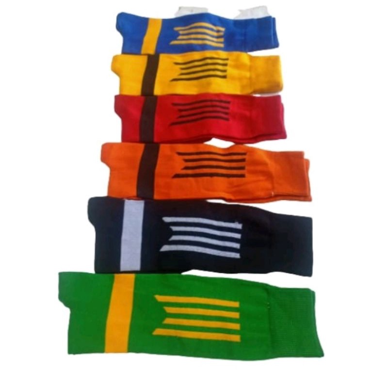 TERMURAH! 5 PASANG KAOS KAKI BOLA PUTSAL pria dewasa GARIS-GARIS