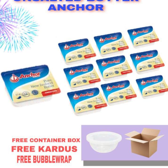 

UNSALTED SALTED BUTTER ANCHOR 5pcs 10pcs dan 20pcs free container box